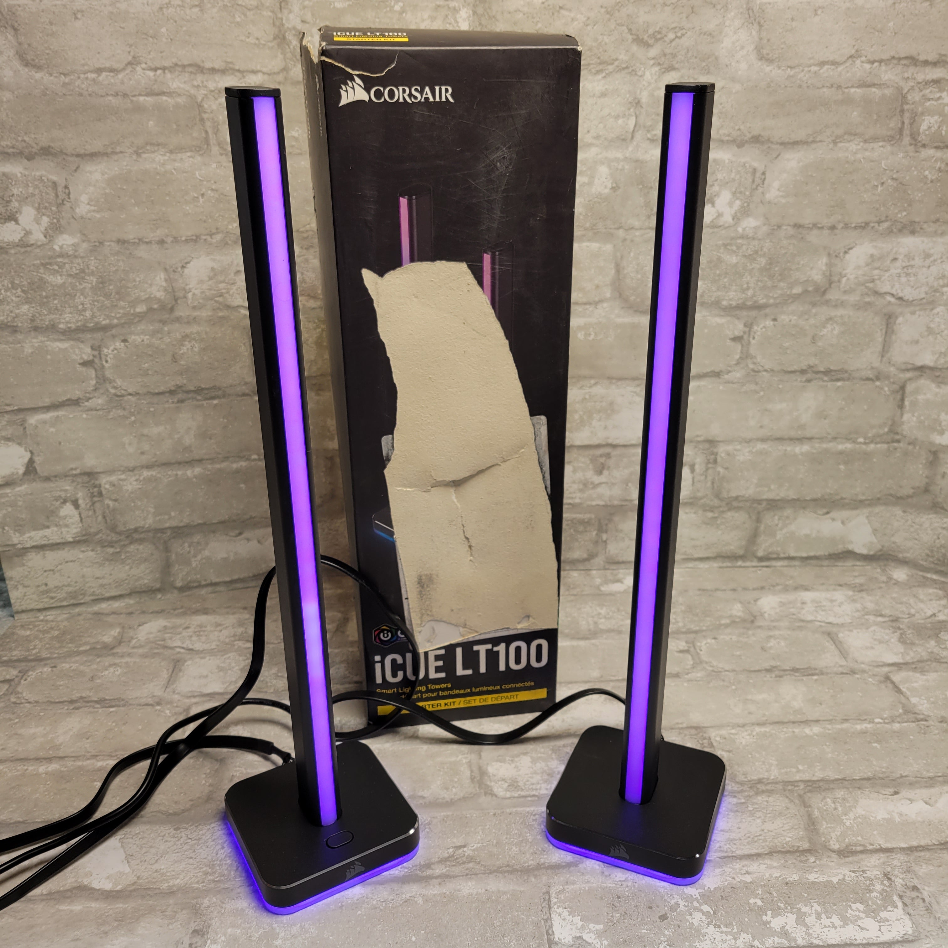 Corsair iCUE LT100 Smart Lighting Tower Starter Kit (7929819529454)